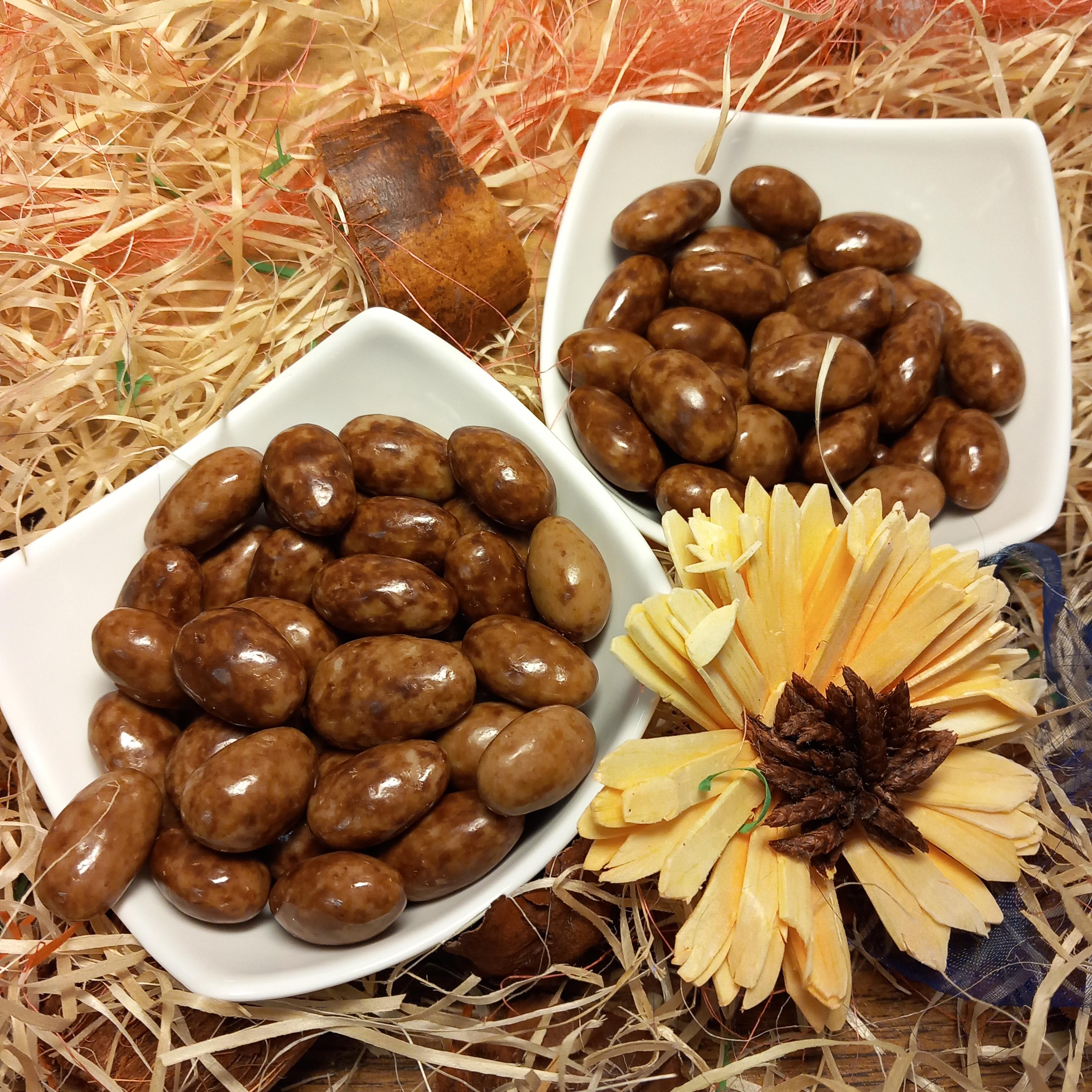 Mandle ve slaném karamelu 250g